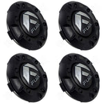 Fuel Offroad Wheels Flat Black Custom Wheel Center Cap Caps # M-447 (4 CAPS) - Wheelcapking