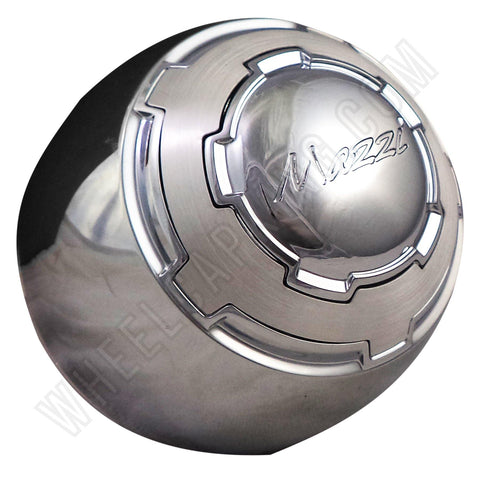 Mazzi Wheels Chrome Custom Wheel Center Caps # C10721 (4 CAPS) - Wheelcapking