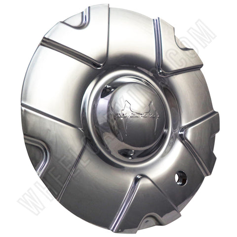 Mazzi Wheels Chrome Custom Wheel Center Cap # C1077703-CAP / HZJT06416 (1 CAP) - Wheelcapking