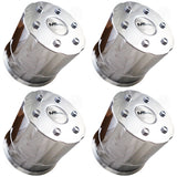 MB MOTORING Chrome Custom Wheel Center Cap # BC-528 (4 CAPS)