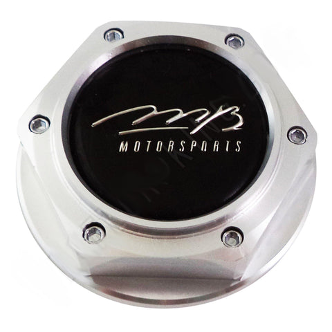 MB Motorsports Wheels Polished Custom Wheel Center Cap # BC-595B (4 CAPS)