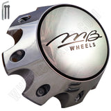MB Motorsport Wheels Chrome Custom Wheel Center Caps # BC-790HS (4 CAPS)