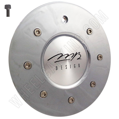 MB Motorsports Wheels Chrome Custom Wheel Center Caps # BC-336 (4 CAPS) - Wheelcapking