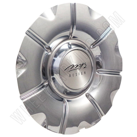 MB Design Wheels Chrome Custom Wheel Center Cap # BC-450 (1 CAP) - Wheelcapking