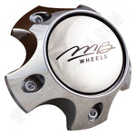 MB Motorsport Wheels Chrome Custom Wheel Center Cap # BC-786 (4 CAPS) - Wheelcapking