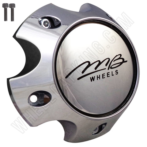 MB Motoring Chrome Wheel Center Caps Set of 1 # BC-787S NEW!