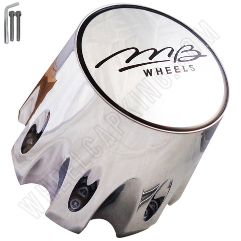MB Motorsports Wheels Chrome Custom Wheel Center Cap # BC-790SL (1 CAP) - Wheelcapking