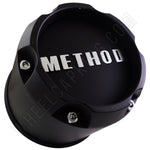 METHOD Matte Black Custom Wheel Center Cap # 1717B149-2-S1 (1 CAP) 8 LUG