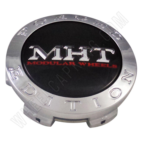MHT Wheels Chrome Custom Wheel Center Cap # 1001-02 (4 CAPS) - Wheelcapking