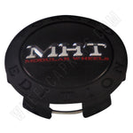 MHT Wheels Flat Black Custom Wheel Center Cap # 1001-02 (1 CAP)