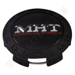 MHT Wheels Flat Black Custom Wheel Center Cap # 1001-02 (4 CAPS) - Wheelcapking