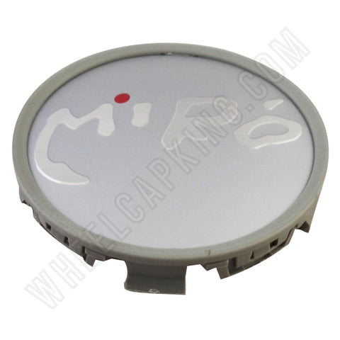 Miro Wheels Grey / Silver Custom Wheel Center Cap # 4473 (1 CAP) - Wheelcapking