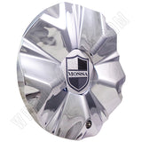 Mossa Wheels Chrome Custom Wheel Center Caps # 748-RWD /MS-CAP-L194 (4 CAPS)