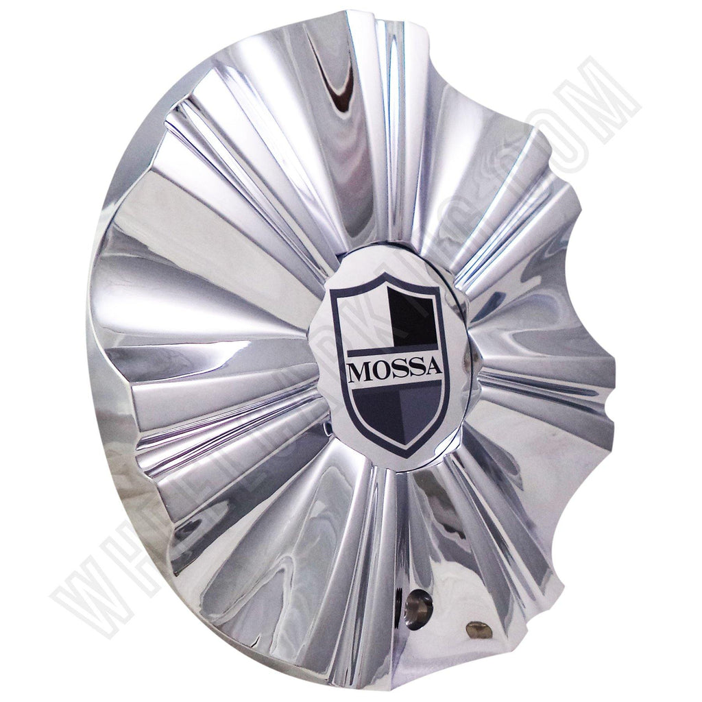 Mossa Wheels Chrome Custom Wheel Center Caps # 749-RWD /MS