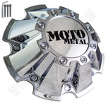 Moto Metal Chrome Custom Wheel Center Cap # CAP M-793 With Bolts (1 CAP) - Wheelcapking