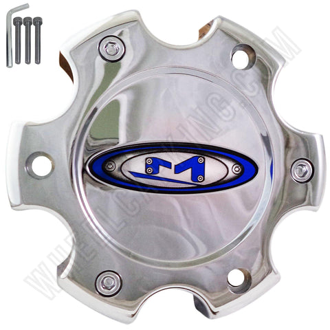Moto Wheels Chrome Wheel Center Cap Caps Set of 4 # 845L140-2 NEW! - Wheelcapking