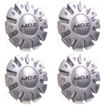 Moz Wheels Chrome Custom Wheel Center Cap # 7770-15 (4 CAPS)