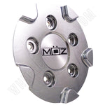 Moz Wheels Chrome Custom Wheel Center Cap # 2001-25 (1 CAP) - Wheelcapking