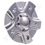 MPW Wheels # C10201-CAP Chrome Custom Wheel Center Caps (1 CAP) - Wheelcapking