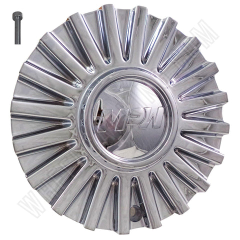 MPW Wheels Chrome Custom Wheel Center Cap Caps Set 4 # C10MP501C / MC5011N101 - Wheelcapking