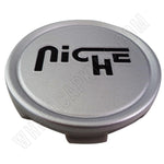 Niche Wheels Silver Custom Wheel Center Cap # M-773 / 1003-22 (4 CAPS) - Wheelcapking