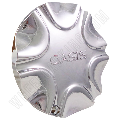 Oasis Wheels Chrome Custom Wheel Center Cap Caps Set 4 # PTW011 NEW! - Wheelcapking