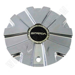 Strada Wheels Chrome Custom Wheel Center Cap # P5193-2285-CAP (1 CAP) - Wheelcapking