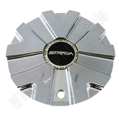 Strada Wheels Chrome Custom Wheel Center Cap # P5193-2285-CAP (1 CAP) - Wheelcapking