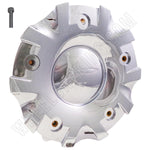 Platinum Wheels Chrome Custom Wheel Center Caps Set of 4 # 89-9230C NEW! - Wheelcapking