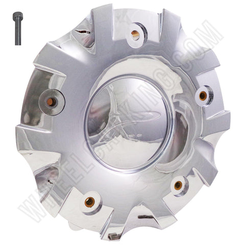 Platinum Wheels Chrome Custom Wheel Center Caps Set of 1 # 89-9230C NEW! - Wheelcapking