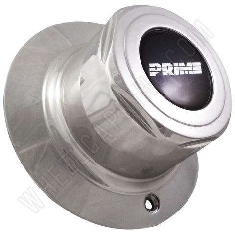 Prime Wheels Chrome Custom Wheel Center Cap # DOME (4 CAPS) - Wheelcapking