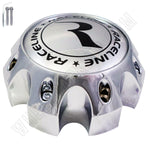 Raceline Wheels Chrome / Chrome Custom Wheel Center Caps # 311164 / 1079L170 (1 CAP) 8 LUG - Wheelcapking