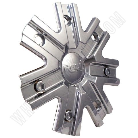 Radd Wheels Chrome Custom Wheel Center Caps # CAP976L160A (1 CAP) - Wheelcapking