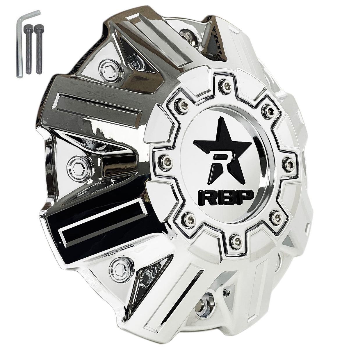 RBP Wheels CHROME Wheel Rim Center Cap C-1008C / C-1005C (1 CAP ...