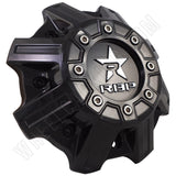 RBP Wheels Gloss Black Custom Wheel Center Caps # CAP8040A-6-4 / C1006B (3 CAPS) - Wheelcapking