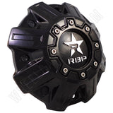 RBP Wheels Gloss Black Custom Wheel Center Cap # C1008B (4 CAPS) - Wheelcapking
