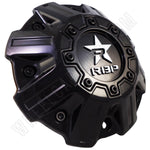 RBP Wheels Gloss Black Custom Wheel Center Caps # C-1012B / T800L213-H44 (1 CAP) - Wheelcapking