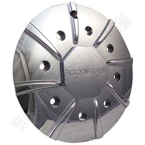 Rocknstarr Wheels Chrome Custom Wheel Center Cap # C983-1A (4 CAPS) - Wheelcapking