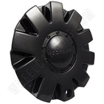 ROCKSTARR Wheels Gloss Black Custom Wheel Center Cap # C-138 (4 CAPS) - Wheelcapking