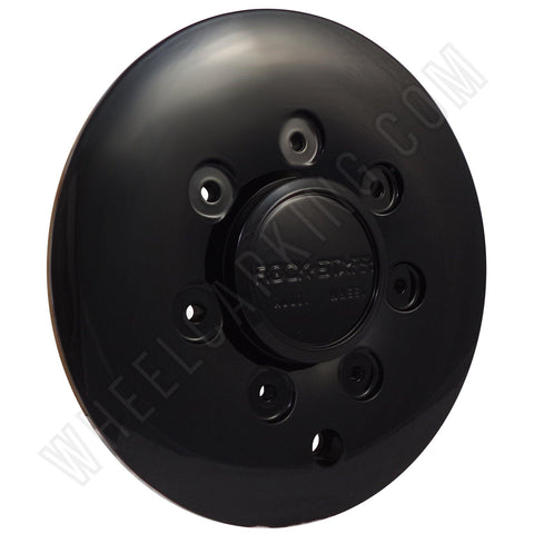 ROCKSTARR Wheels Gloss Black Custom Wheel Center Cap # CAP515L185 (1 CAP) - Wheelcapking