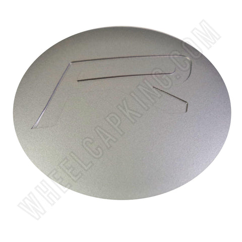 Rovos Wheels Silver Custom Wheel Center Cap # SS (4 CAPS) - Wheelcapking