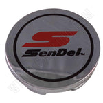 Sendel Wheels Chrome Custom Wheel Center Cap # BC-091D (4 CAPS) - Wheelcapking