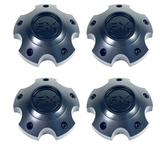 Ultra / FX Motorsports Wheels Flat Black Wheel Center Cap # 89-9755 (4 CAPS)
