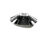 KMC XD Series Wheels Chrome Custom Wheel Center Caps # 846L215 (4 CAPS)