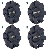 Touren 3260 TR60 wheel rim center cap Matte Black - 18" 20" - C1032602G (4 CAPS)