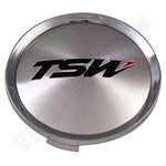 TSW Wheels Chrome Custom Wheel Center Cap # CAP-T085 (4 CAPS) - Wheelcapking