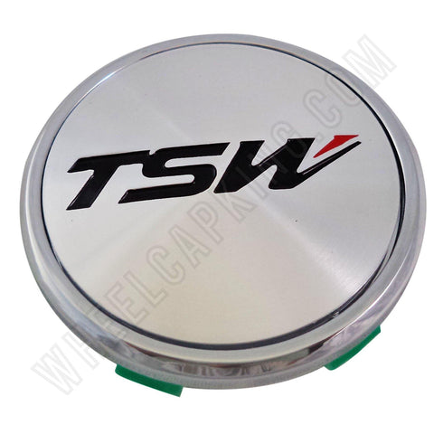 TSW Wheels Chrome Custom Wheel Center Cap # C-C43-1 (1 CAP) - Wheelcapking