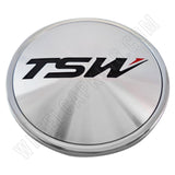 TSW Wheels Chrome Custom Wheel Center Cap # C-F82 (1 CAP) - Wheelcapking