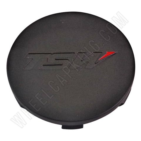 TSW Wheels Grey Custom Wheel Center Cap # PCC43-1 (4 CAPS) - Wheelcapking