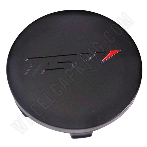 TSW Wheels Matte Black Custom Wheel Center Cap # PCG18-T (1 CAP) - Wheelcapking